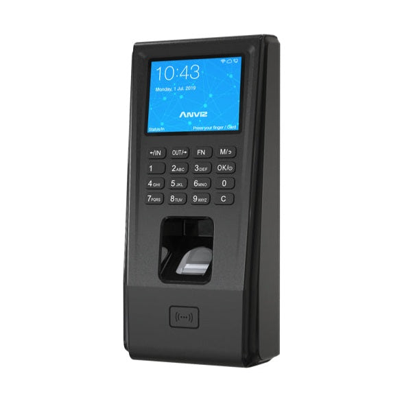 CONTROL DE ACCESO Y ASISTENCIA ANVIZ AN-EP30-WIFI, NEGRO, SI