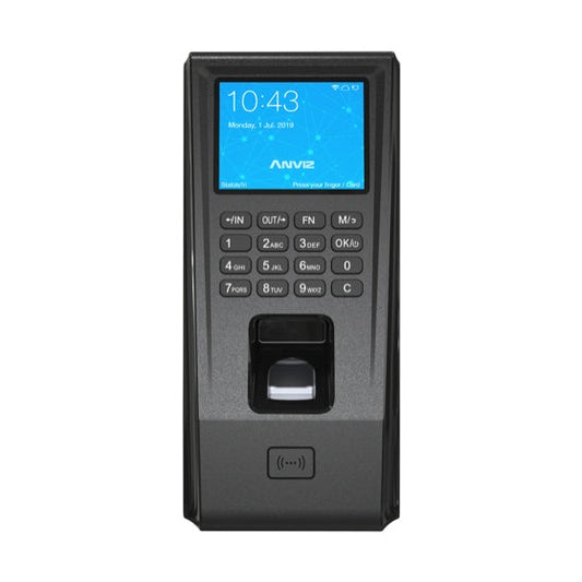 CONTROL DE ACCESO Y ASISTENCIA ANVIZ AN-EP30-WIFI, NEGRO, SI