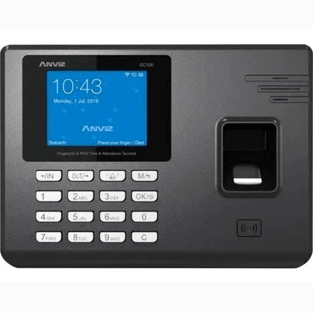 CONTROL DE ACCESO Y ASISTENCIA ANVIZ AN-GC150, NEGRO, SI
