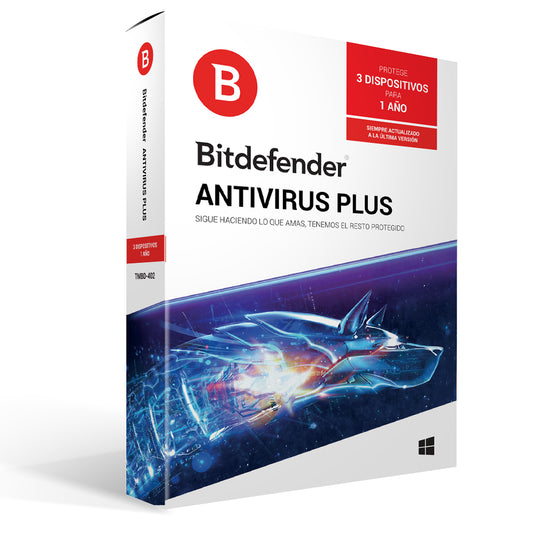 ANTIVIRUS BITDEFENDER TMBD-403, 5 LICENCIAS, 1 AÑO(S)