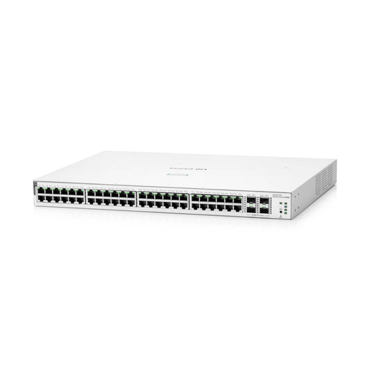 SWITCH HPE INSTANT ON 1930 GIGABIT ETHERNET, 48 PUERTOS POE CLASE 4 370 W, 4SFP+ 10GBE (JL686B)
