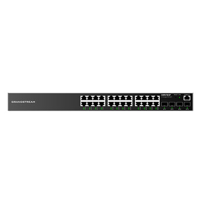 SWITCH ADMINISTRABLE CAPA L2+, 24 PTOS GIGABIT + 4 SFP, POE HASTA 360W DE SALIDA, COMPATIBLE CON GWN CLOUD