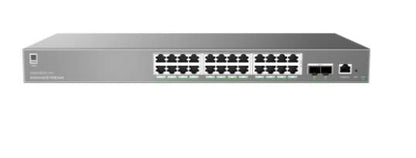 SWITCH ADMINISTRABLE CAPA L2++, 24 PTOS GIGABIT + 2 SFP, POE HASTA 250W DE SALIDA, COMPATIBLE CON GWN CLOUD