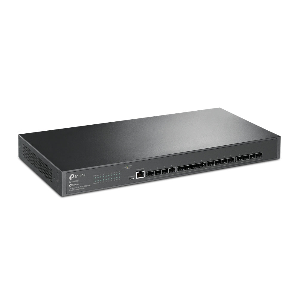 SWITCH TP-LINK SX3016F, NEGRO, 32.74W, 16 PUERTOS