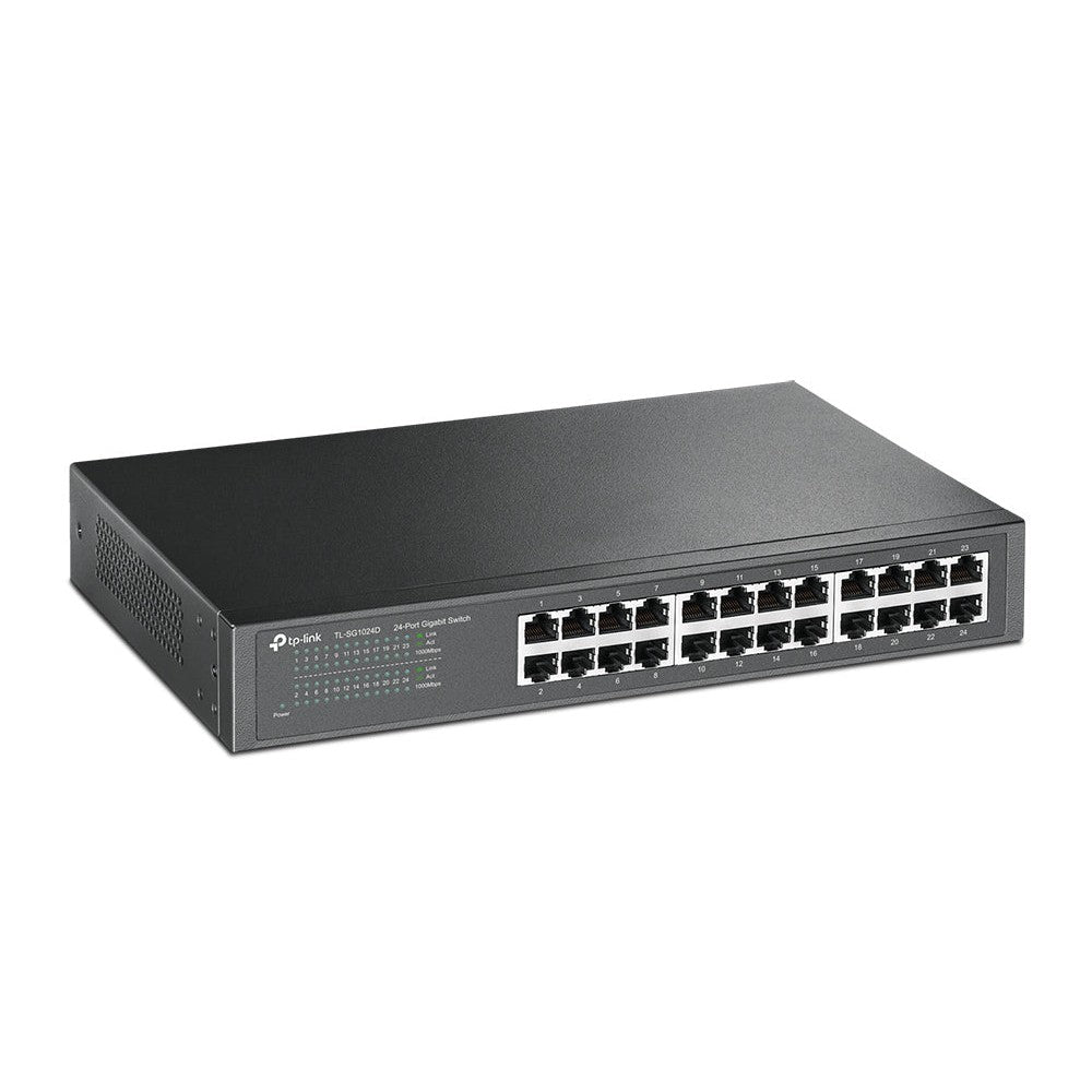 SWITCH TP-LINK TL-SG1024D, GRIS, 14,6 W