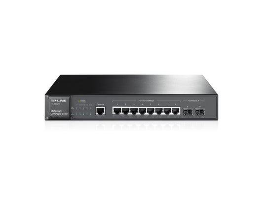 SWITCH ADMINISTRABLE TP-LINK, NEGRO, 10/100/1000MBPS, 8PTOS, SG3210
