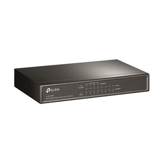 SWITCH POE TP-LINK TL-SG1008P, GRIS, 53 W