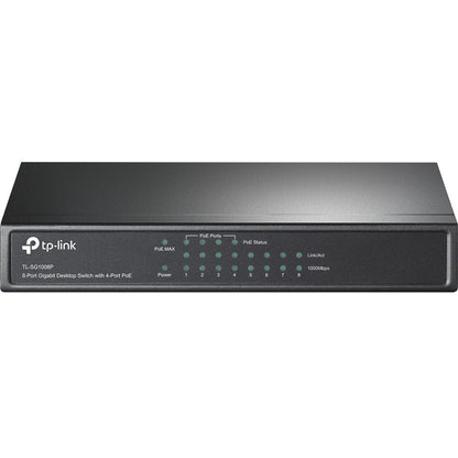 SWITCH POE TP-LINK TL-SG1008P, GRIS, 53 W