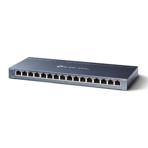 SWITCH GIGABIT TP-LINK TL-SG116, NEGRO, 10 W, 16 PUERTOS
