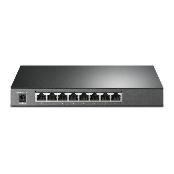 SWITCH TP-LINK  SG2008P, ADMINISTRABLE OMADA POE DE 4 PUERTOS 10/100/1000 MBPS 802.3AT / AF POE+, 4 PUERTOS 10/100/1000