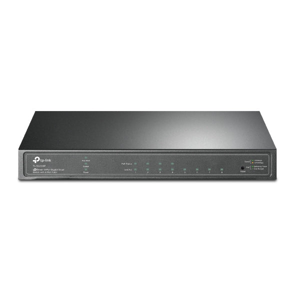 SWITCH TP-LINK  SG2008P, ADMINISTRABLE OMADA POE DE 4 PUERTOS 10/100/1000 MBPS 802.3AT / AF POE+, 4 PUERTOS 10/100/1000