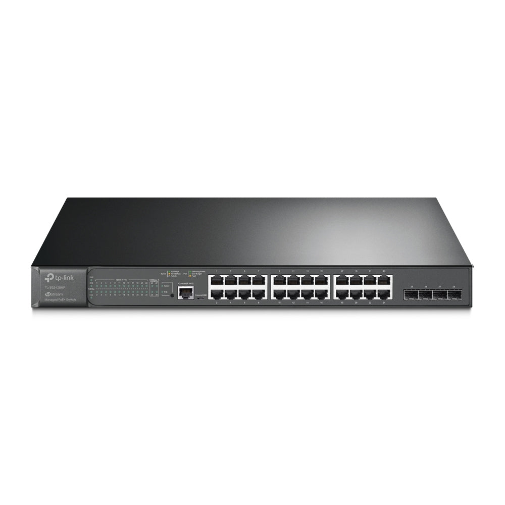 SWITCH POE  TP-LINK   SG3428MP, NEGRO, 24
