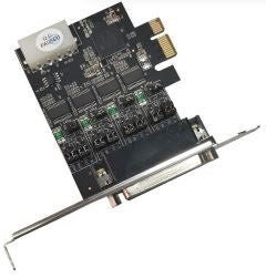 153584 TARJETA SERIAL PCI EXPRESS DE 4 PUERTOS,  ADAPTADOR CON CUATRO PUERTOS DB9; SALIDA DE ENERGÍA DE 5V.