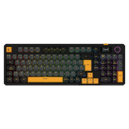 TECLADO GAMER INALÁMBRICO DEFEAT LEVEL GK3 BALAM RUSH PANTALLA INTELIGENTE IPS 1.14 PULGADAS