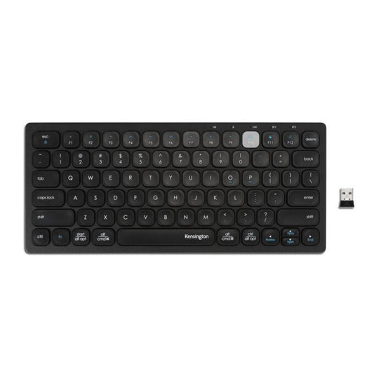 TECLADO  KENSINGTON K75502ES, INALÁMBRICO, NEGRO