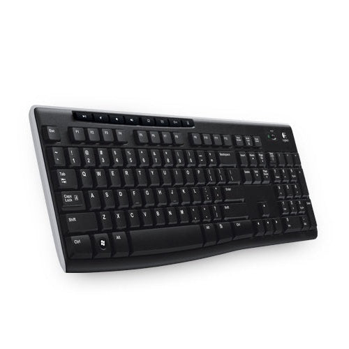 TECLADO INALÁMBRICO LOGITECH K270, RF INALÁMBRICO, INALÁMBRICO, PC/SERVER, NEGRO