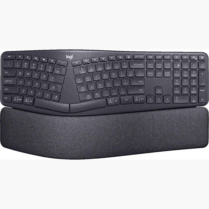 TECLADO LOGITECH ERGO K860, BLUETOOTH, NEGRO, INALÁMBRICO