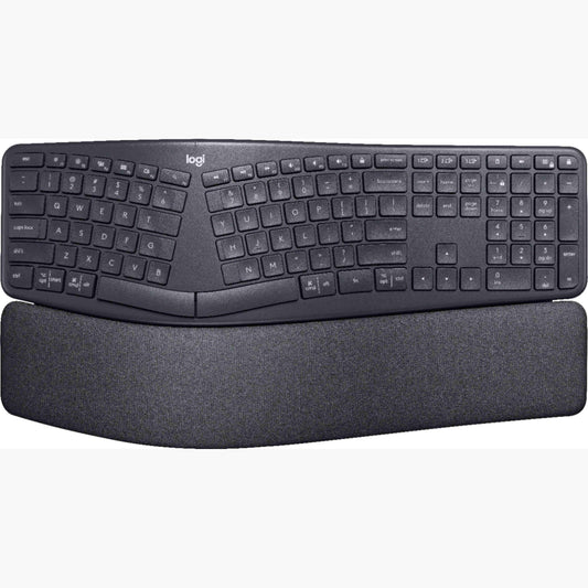 TECLADO LOGITECH ERGO K860, BLUETOOTH, NEGRO, INALÁMBRICO