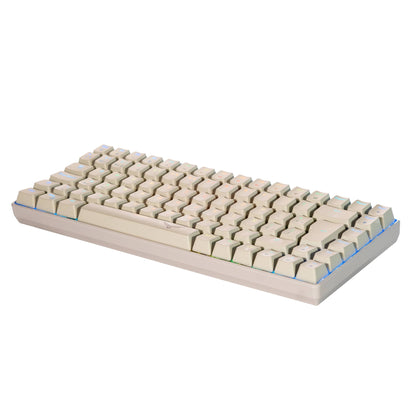 NACEB TECLADO MECANICO GAMER RGB 80% COMPACTO 84 TECLAS GRAY BASILISK NA-0970