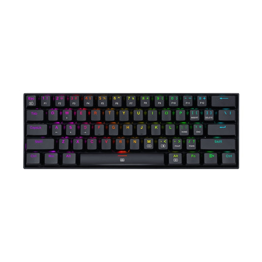 TECLADO MECÁNICO REDRAGON DRAGONBORN, INGLÉS, NEGRO, RGB
