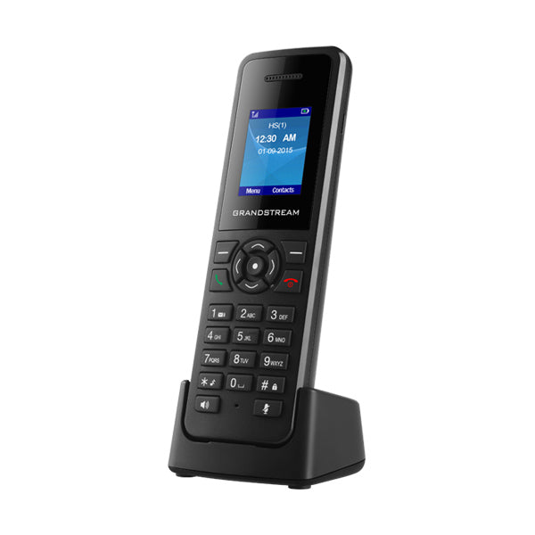 TELÉFONO INALÁMBRICO DECT PARA ESTACIÓN BASE DP750 PARA CASA Y OFICINA, CUENTA CON 10 LINEAS Y 10 CUENTAS SIP