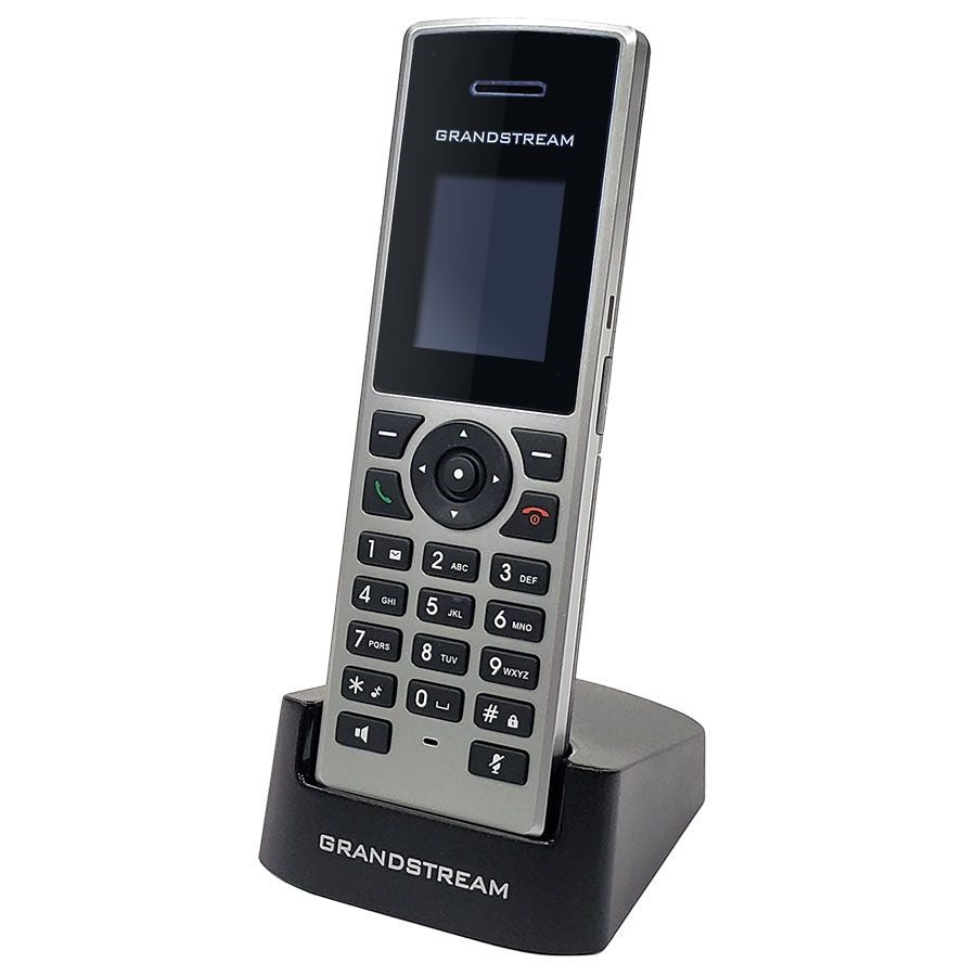 TELÉFONO INALÁMBRICO DECT PARA ESTACIÓN BASE DP750 Y DP752 PARA CASA Y OFICINA, CUENTA CON 10 LINEAS Y 10 CUENTAS SIP