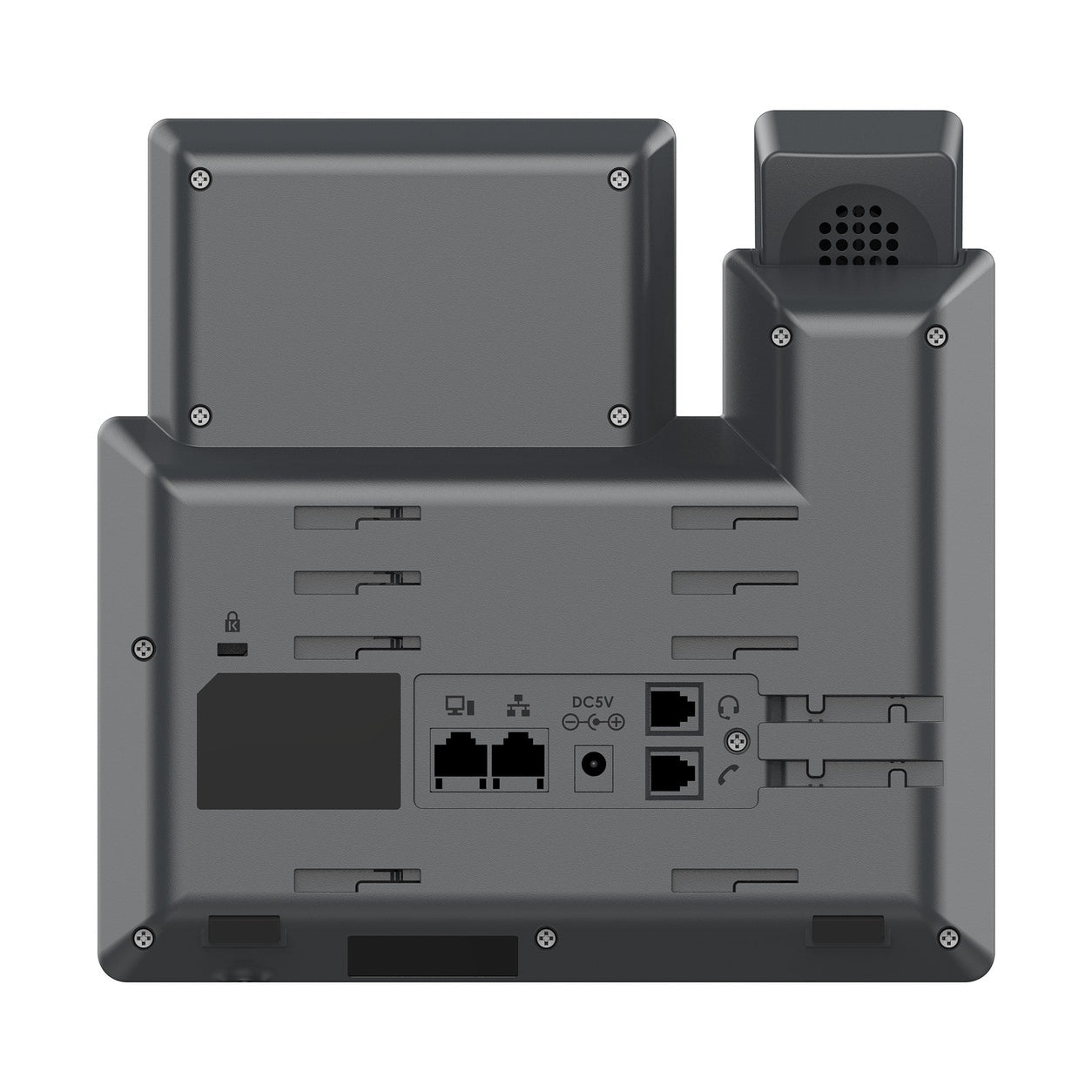 TELÉFONO IP DE 3 LÍNEAS CON 6 CUENTAS SIP, CONFERENCIA DE 5 VÍAS, GDMS, GIGABIT INCLUYE LA FUENTE DE ALIMENTACIÓN Y NO SOPORTA POE