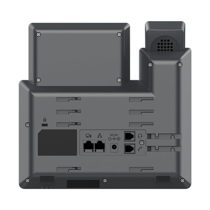 TELÉFONO IP DE 3 LÍNEAS CON 6 CUENTAS SIP, CONFERENCIA DE 5 VÍAS, GDMS, GIGABIT INCLUYE LA FUENTE DE ALIMENTACIÓN Y NO SOPORTA POE