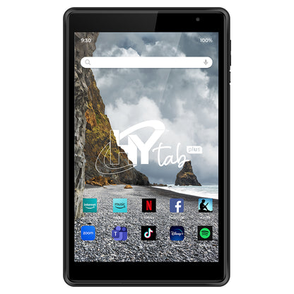 TABLETA HYUNDAI PLUS HT8WB3RBK01, 8 PULGADAS, 4GB/64GB, 8MP/13MP, ANDROID 13,AX WIFI, RUBBER OIL PLASTIC–INCLUYE STYLUS PEN, AUDÍFONOS Y PROTECTOR DE PANTA