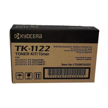 TÓNER KYOCERA TK-1122, NEGRO, 3000 PÁGINAS, NEGRO, KYOCERA