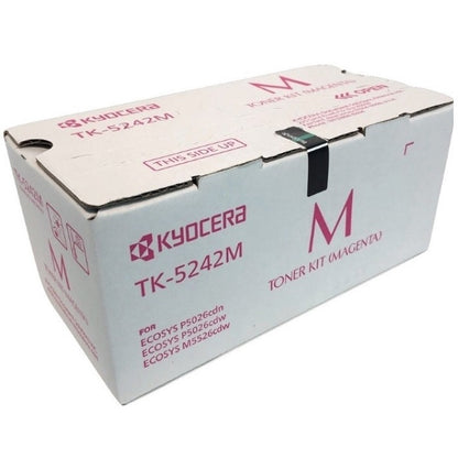 TONER KYOCERA TK-5242M, 3000 PÁGINAS, MAGENTA, ECOSYS P5026CDW