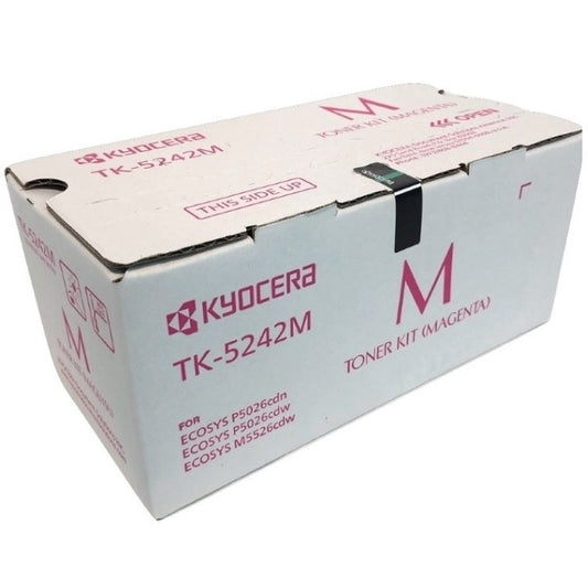 TONER KYOCERA TK-5242M, 3000 PÁGINAS, MAGENTA, ECOSYS P5026CDW