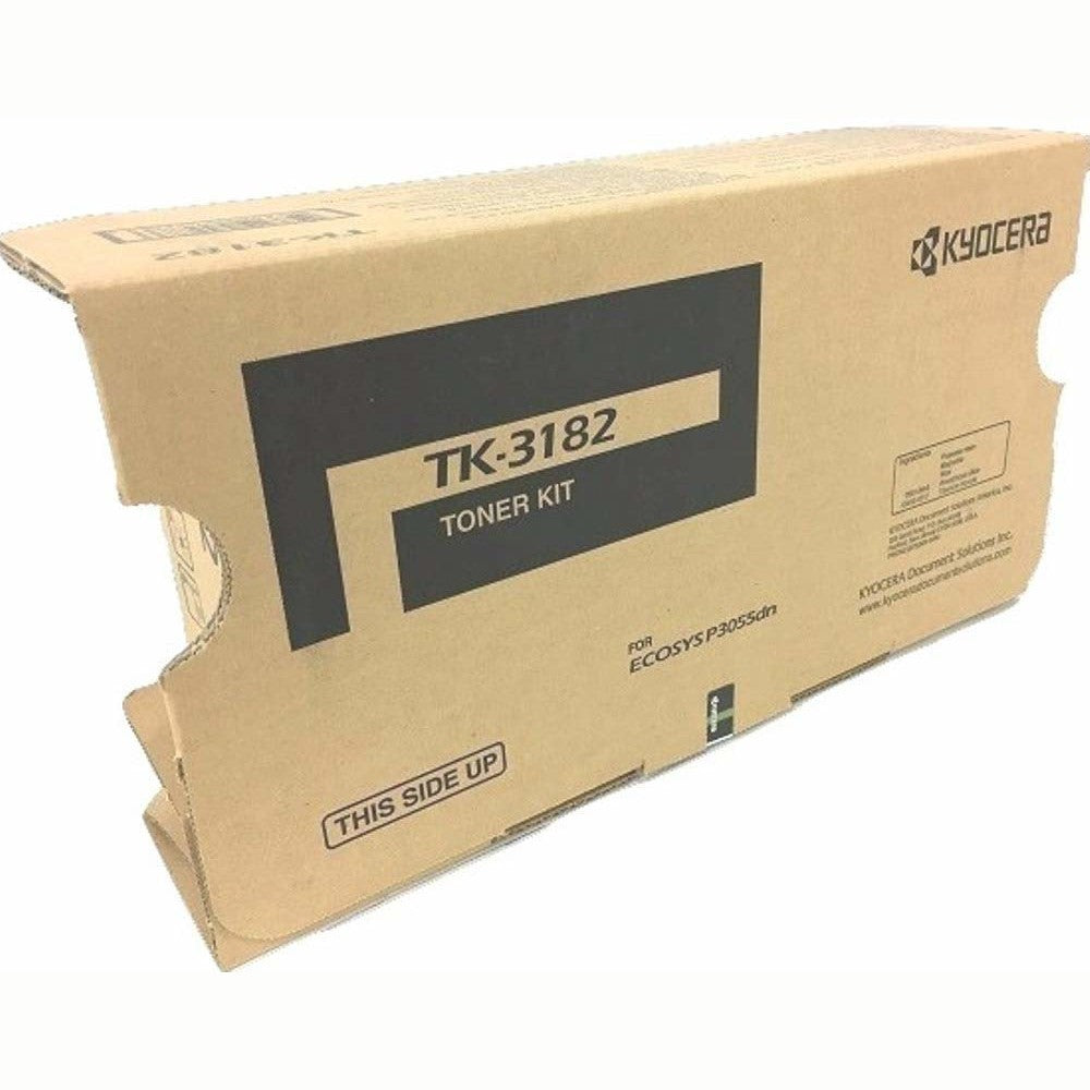 TONER KYOCERA TK-3182, 21000 PÁGINAS, NEGRO, ECOSYS P3055DN