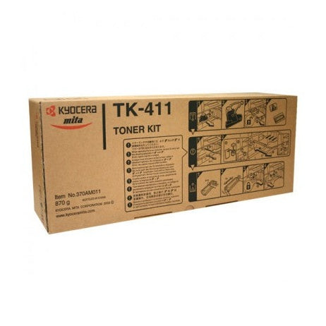TÓNER KYOCERA 370AM011 TK-411, 15000 PÁGINAS, COLOR NEGRO LÁSER (TK-411)