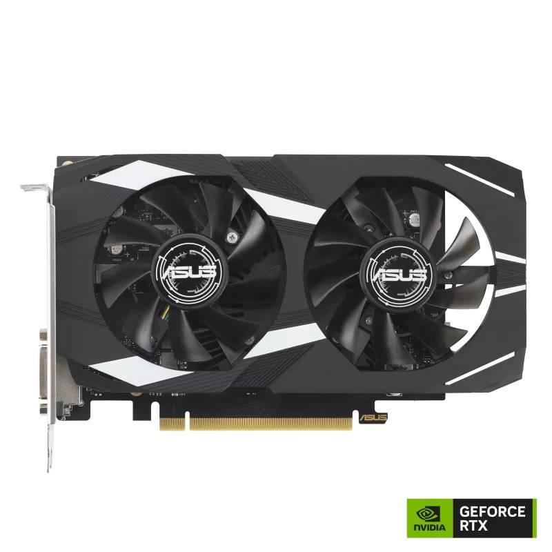 TARJETA DE VIDEO ASUS DUAL GEFORCE RTX 3050 OC EDITION, 6GB GDDR6,PCIE 4.0, HDMI 2.1, DISPLAYPORT 1.4A, TECNOLOGÍA 0DB.