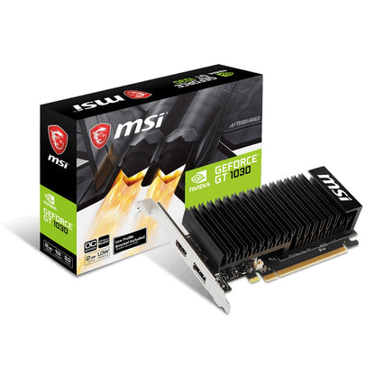 TARJETA DE VIDEO MSI GT 1030 SGD4 LP OC, 2 GB GDDR4, NVIDIA, GEFORCE GT 1030, 2GB, GDDR4, PCI EXPRESS X16 3.0
