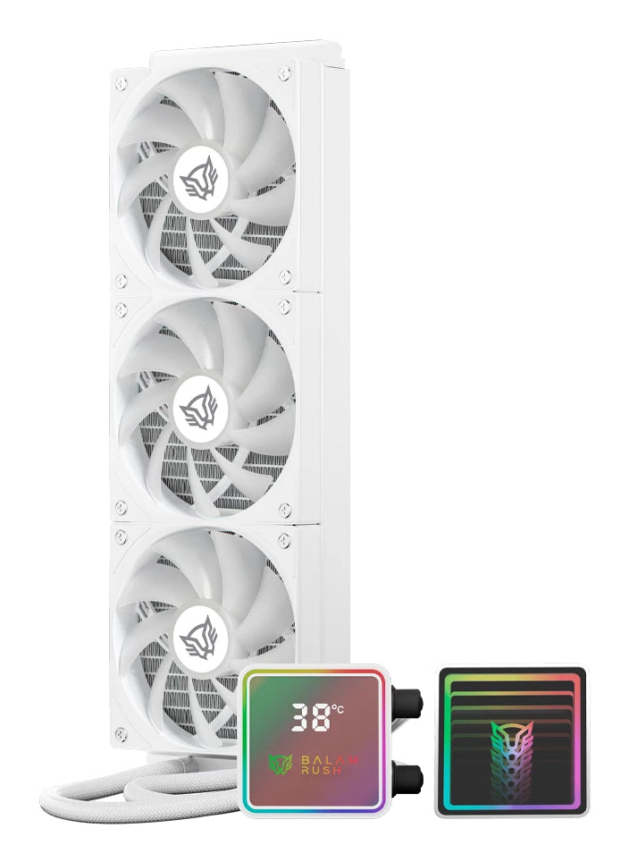ENFRIAMIENTO LIQUIDO  BAMLAM RUSH CRYO PRISM 360 ICE  SISTEMA DE ENFRIAMIENTO DE AIRE