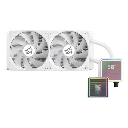 ENFRIAMIENTO LIQUIDO  BAMLAM RUSH CRYO PRISM 240 ICE  SISTEMA DE ENFRIAMIENTO DE AIRE