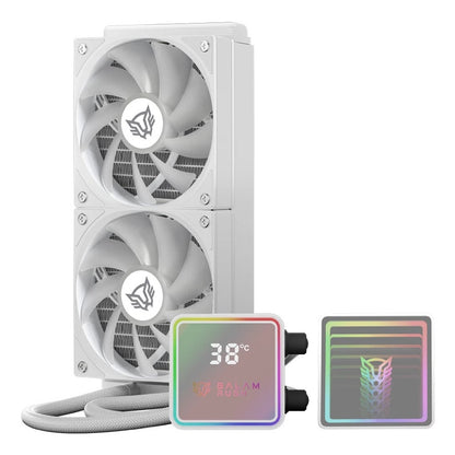 ENFRIAMIENTO LIQUIDO  BAMLAM RUSH CRYO PRISM 240 ICE  SISTEMA DE ENFRIAMIENTO DE AIRE