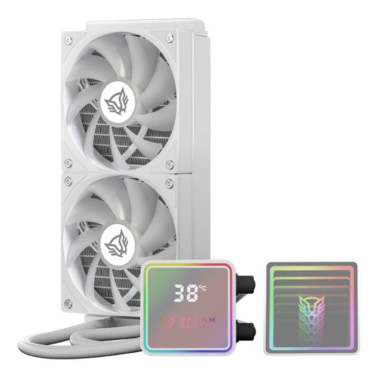 ENFRIAMIENTO LIQUIDO  BAMLAM RUSH CRYO PRISM 240 ICE  SISTEMA DE ENFRIAMIENTO DE AIRE