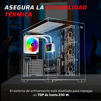 ENFRIAMIENTO LIQUIDO  BAMLAM RUSH CRYO PRISM 120 ICE SISTEMA DE ENFRIAMIENTO DE AIRE
