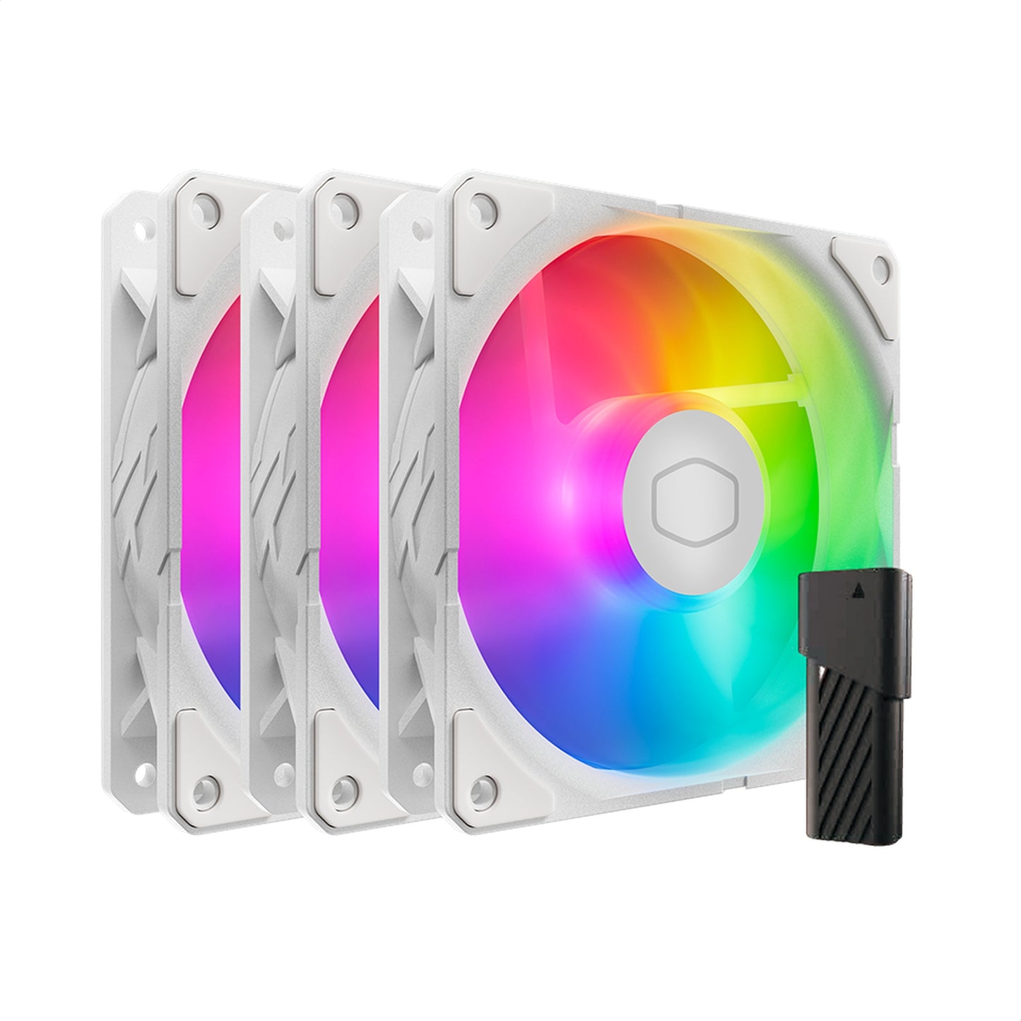 ENFRIAMIENTO Y VENTILACIÓN COOLER MASTER MFX-B2DW-253P2-R2, BLANCO, VENTILADOR, 27DBA, 1800 RPM
