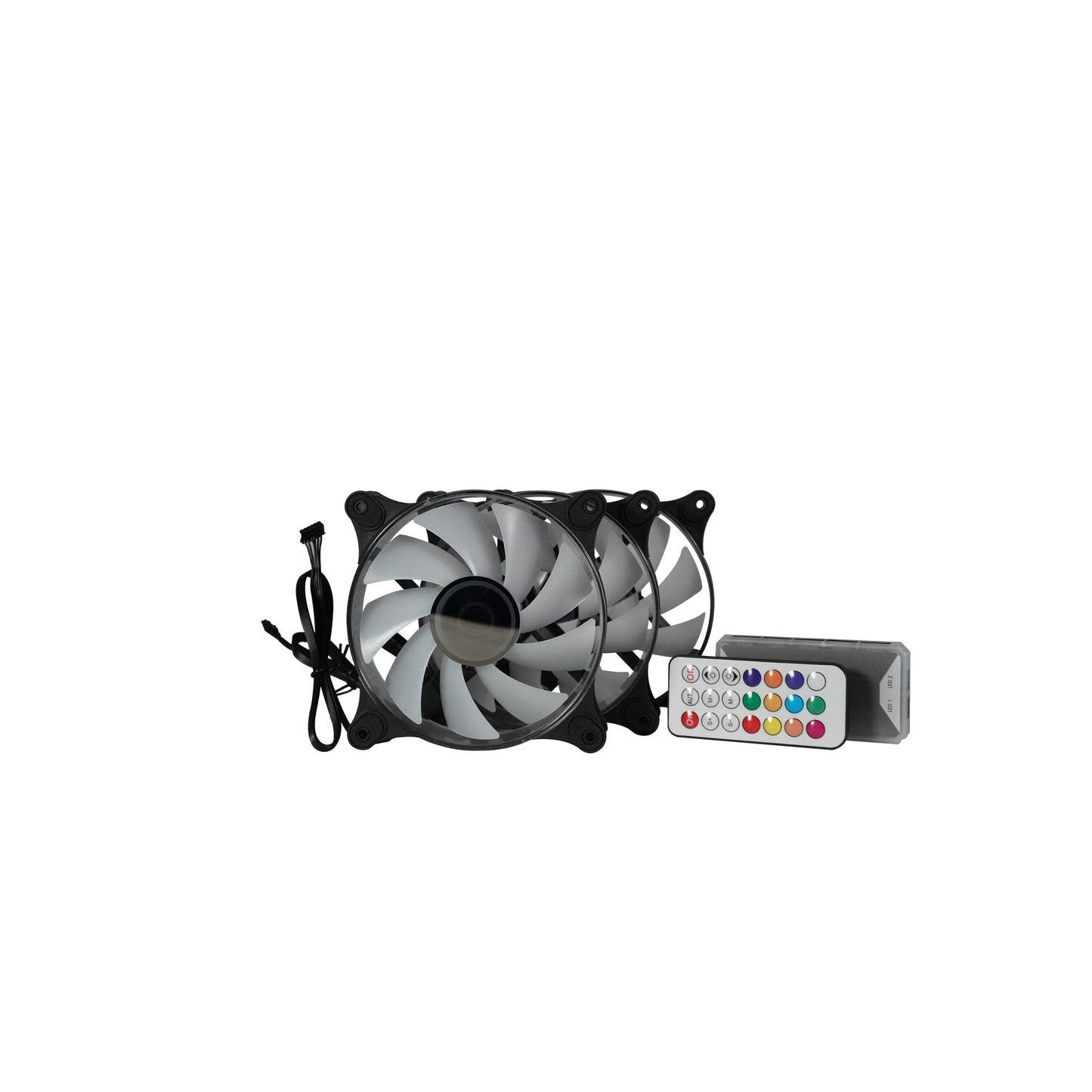 KIT DE VENTILADORES NA-0962 ARGB  6PINES VENTILADOR DE 120 MM