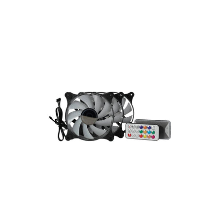 KIT DE VENTILADORES NA-0962 ARGB  6PINES VENTILADOR DE 120 MM