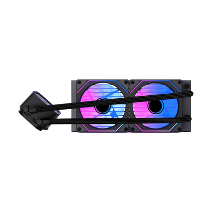 NACEB ENFRIAMIENTO LIQUIDO BOREAL 240MM PANTALLA DIGITAL ARGB NEGRO NA-0655N