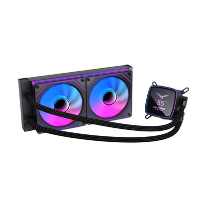 NACEB ENFRIAMIENTO LIQUIDO BOREAL 240MM PANTALLA DIGITAL ARGB NEGRO NA-0655N