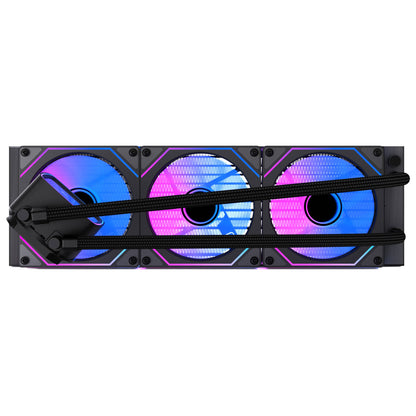 NACEB ENFRIAMIENTO LIQUIDO BOREAL 360MM PANTALLA DIGITAL ARGB NEGRO NA-0656N