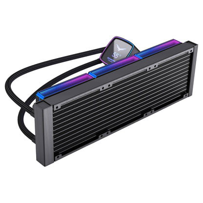 NACEB ENFRIAMIENTO LIQUIDO BOREAL 360MM PANTALLA DIGITAL ARGB NEGRO NA-0656N