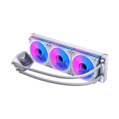 NACEB ENFRIAMIENTO LIQUIDO BOREAL 360MM PANTALLA DIGITAL ARGB BLANCO NA-0656B