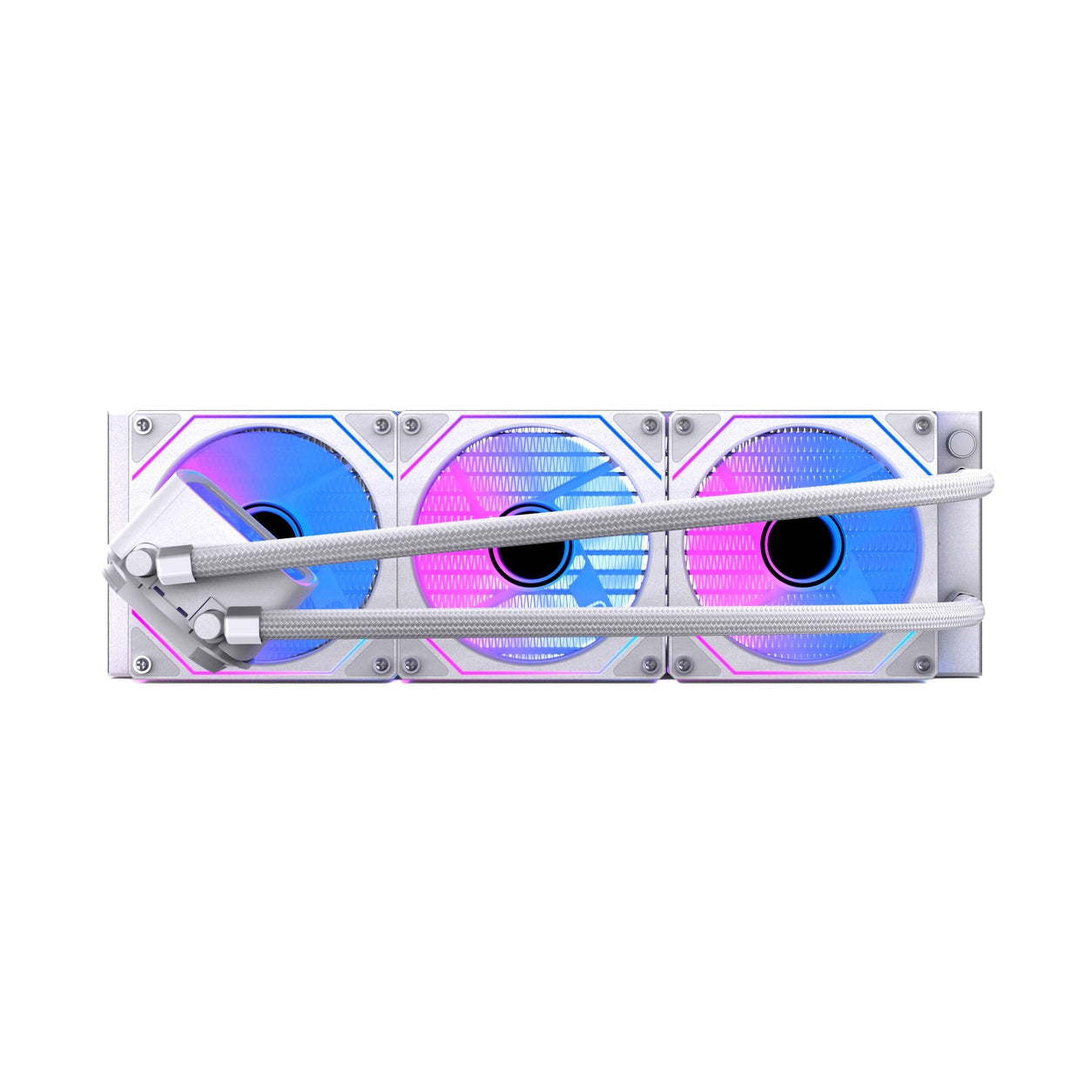 NACEB ENFRIAMIENTO LIQUIDO BOREAL 360MM PANTALLA DIGITAL ARGB BLANCO NA-0656B